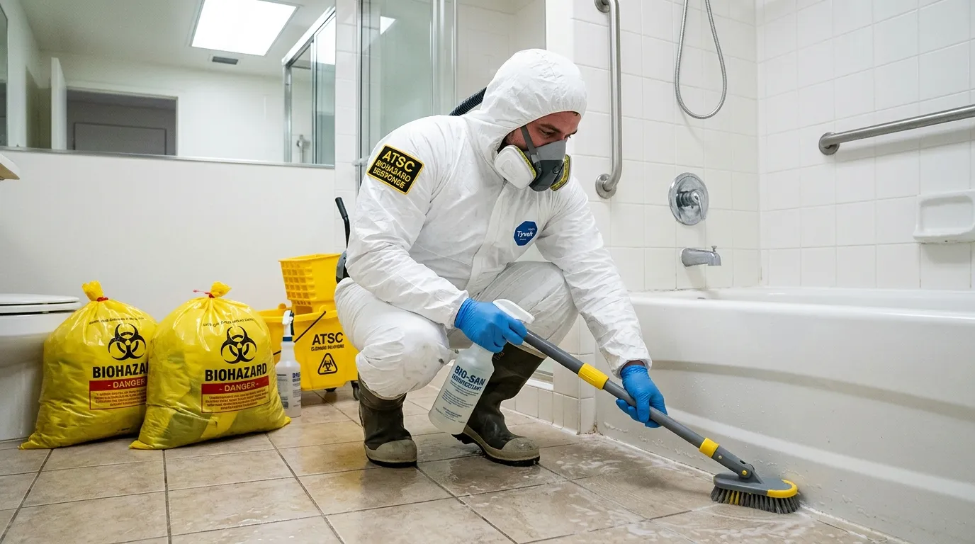 Decontamination equipment deployed for Blood Cleanup in Elburn